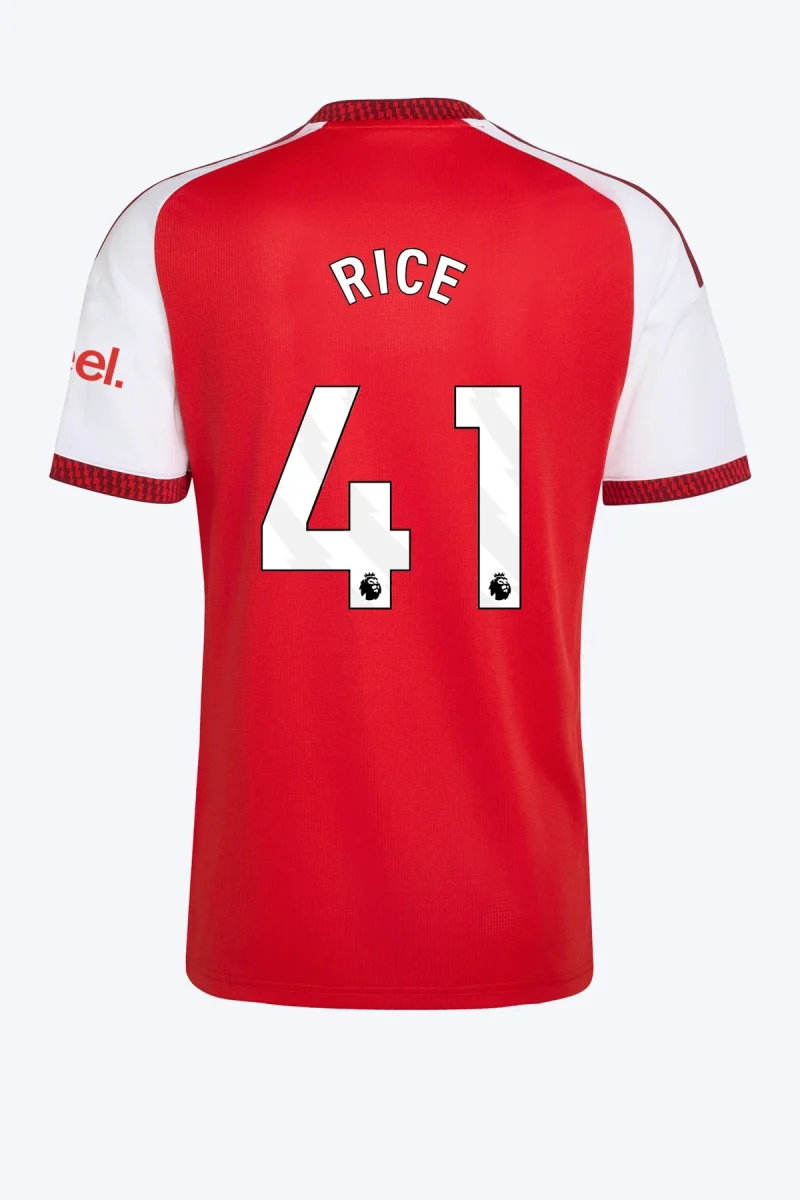 Rice 41 Voetbalshirt - Arsenal FC 26/27 Thuis