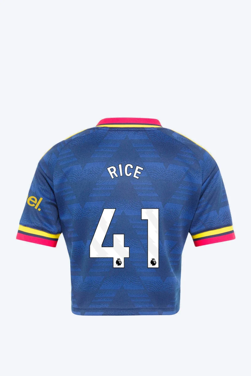 Rice 41 Voetbalshirt - Arsenal FC 26/27 Uit Cropped