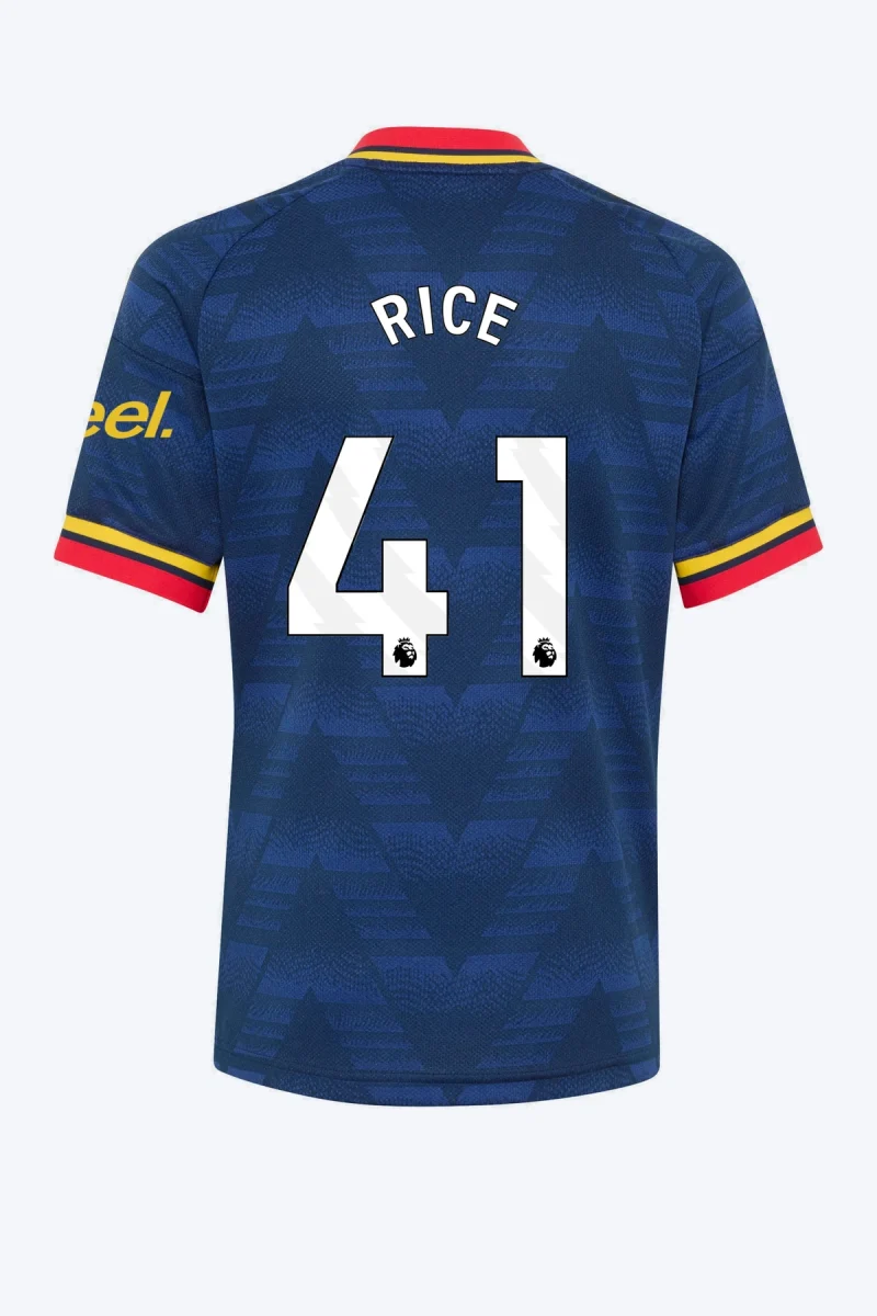 Rice 41 Voetbalshirt - Arsenal FC 26/27 Uit Kids