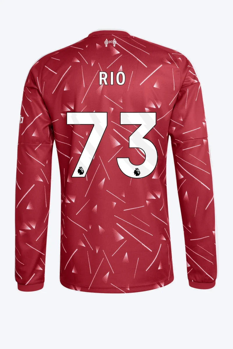Rio 73 Voetbalshirt - Liverpool FC 26/27 Thuis Lange Mouw