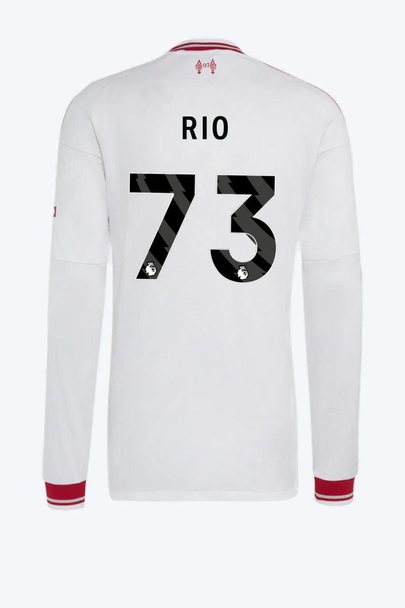 Rio 73 Voetbalshirt - Liverpool FC 26/27 Uit Authentic Longsleeve