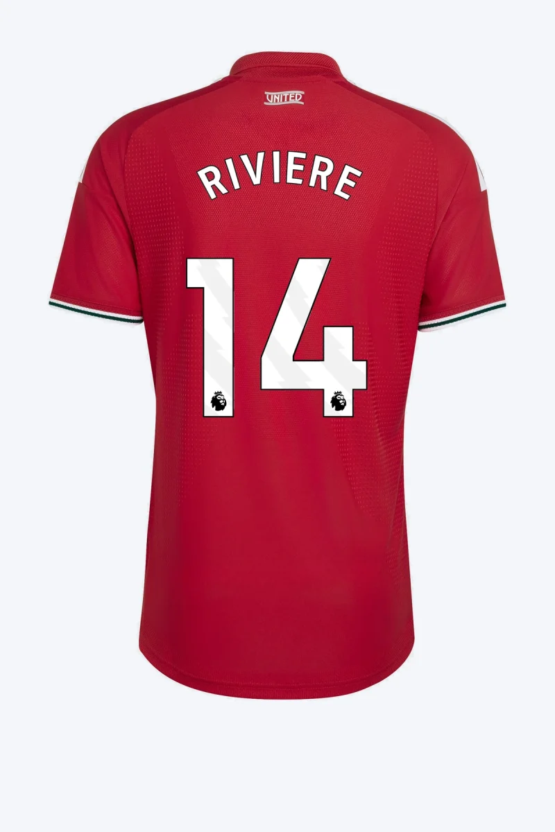 Riviere 14 Voetbalshirt - Manchester United 26/27 Thuis Authentic