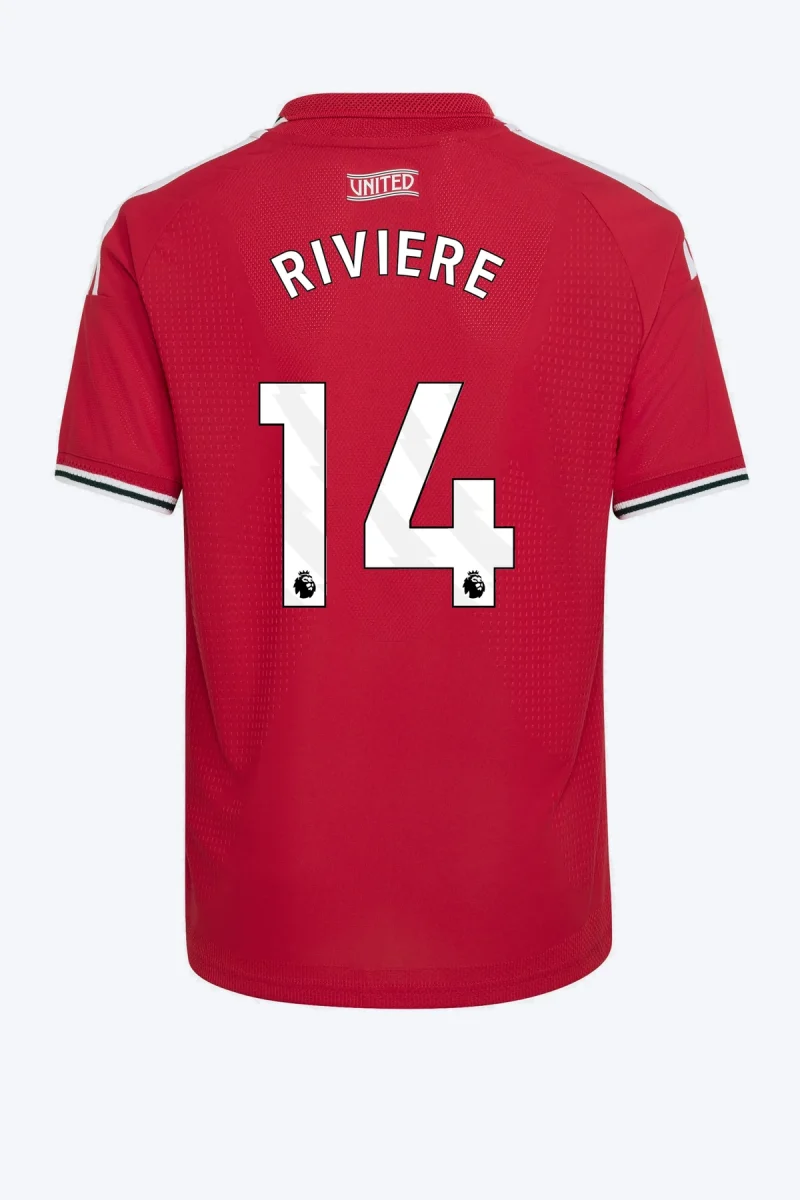 Riviere 14 Voetbalshirt - Manchester United 26/27 Thuis Authentic Kids