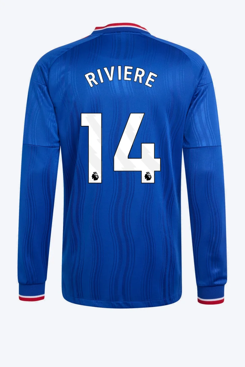 Riviere 14 Voetbalshirt - Manchester United 26/27 Uit Authentic Longsleeve