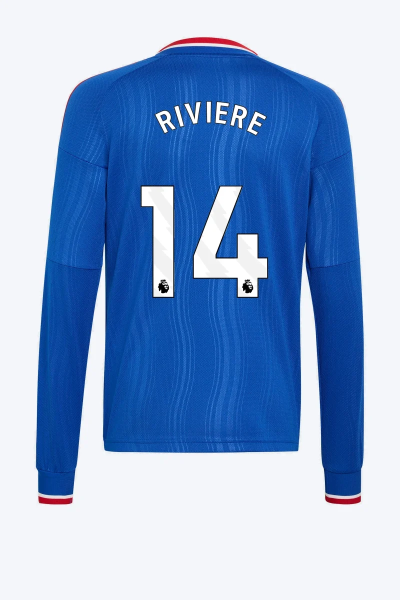 Riviere 14 Voetbalshirt - Manchester United 26/27 Uit Kids Longsleeve