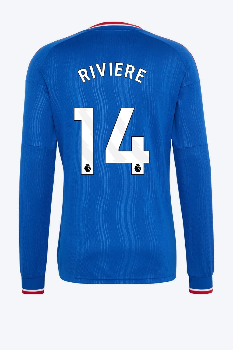 Riviere 14 Voetbalshirt - Manchester United 26/27 Uit Longsleeve