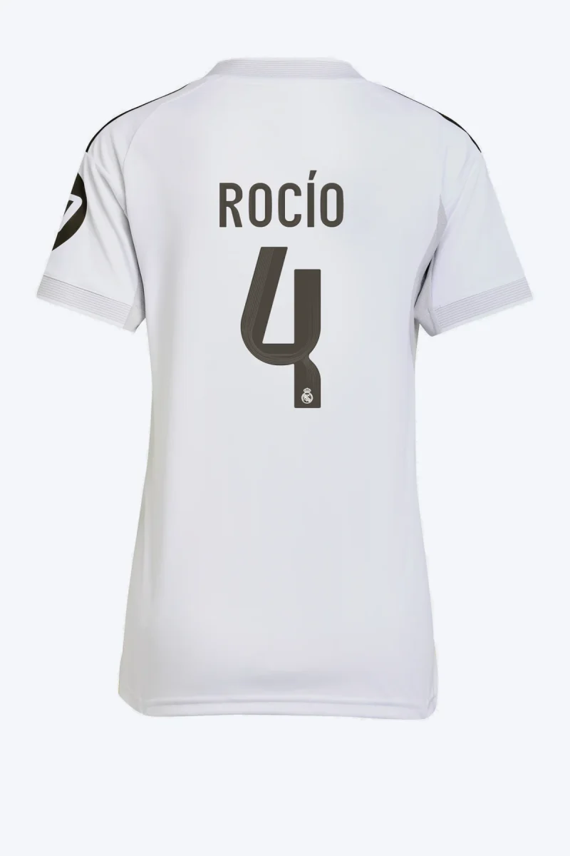 Rocío 4 Voetbalshirt - Real Madrid 25/26 Thuis