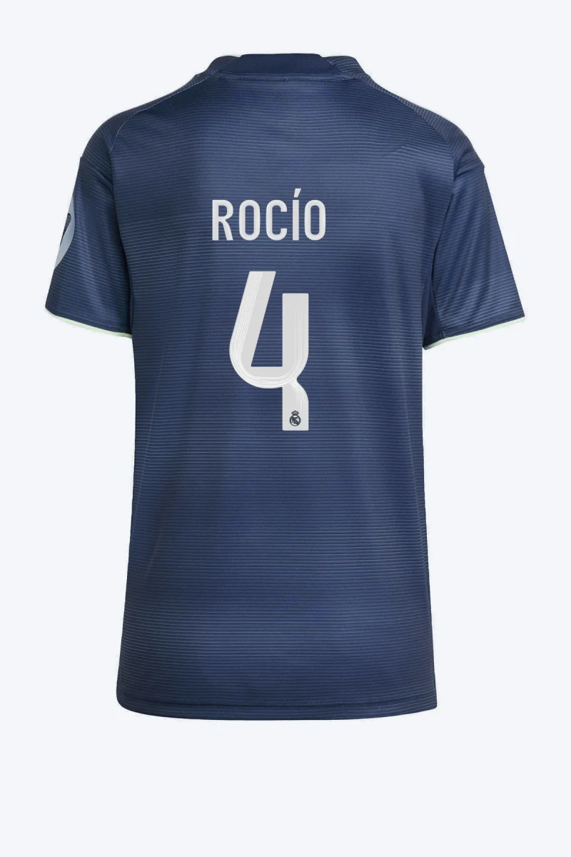 Rocío 4 Voetbalshirt - Real Madrid 25/26 Uit