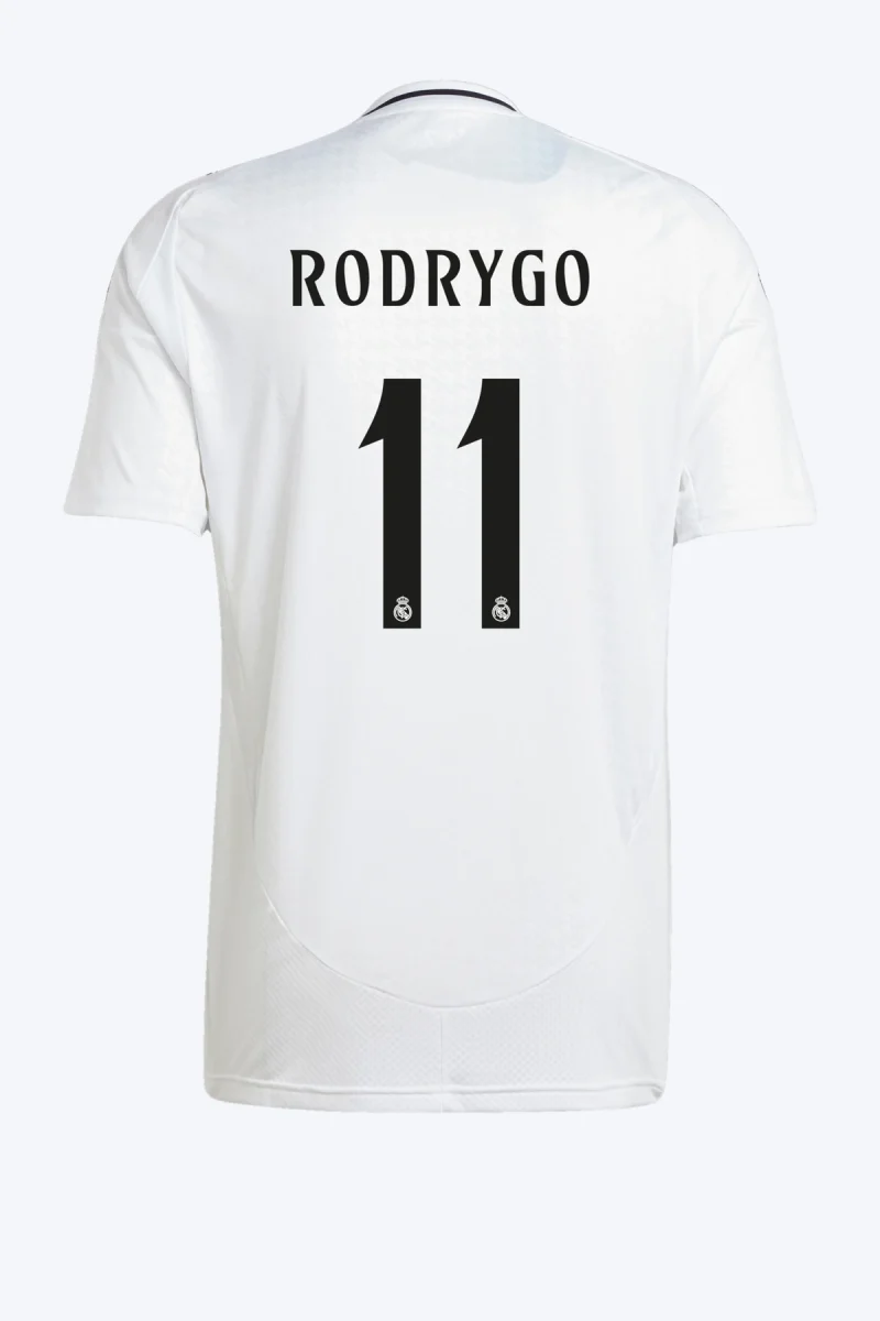 Rodrygo 11 Voetbalshirt - Real Madrid 24/25 Thuis