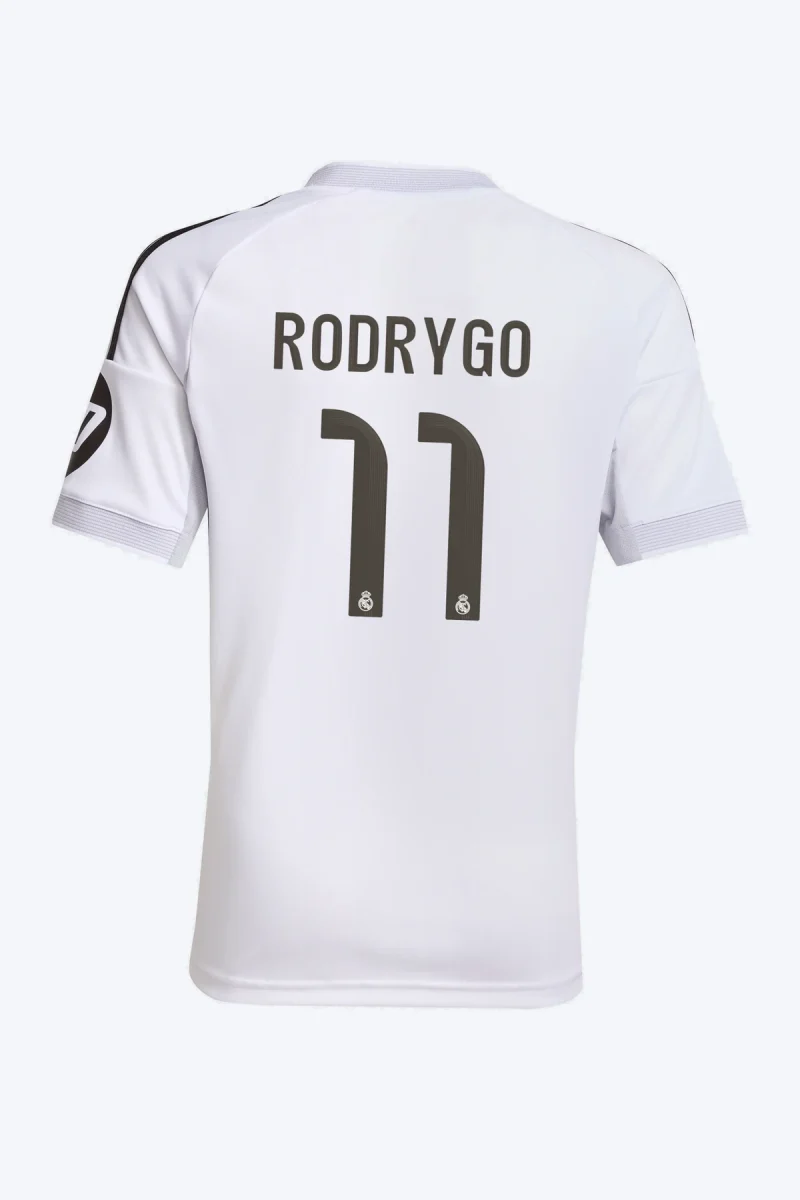 Rodrygo 11 Voetbalshirt - Real Madrid 25/26 Thuis