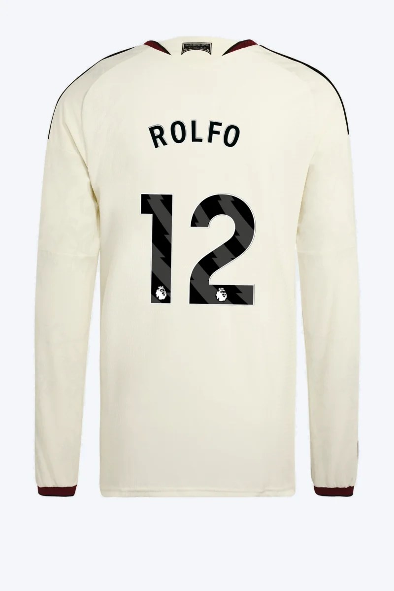 Rolfo 12 Voetbalshirt - Manchester United 26/27 Derde Authentic Longsleeve