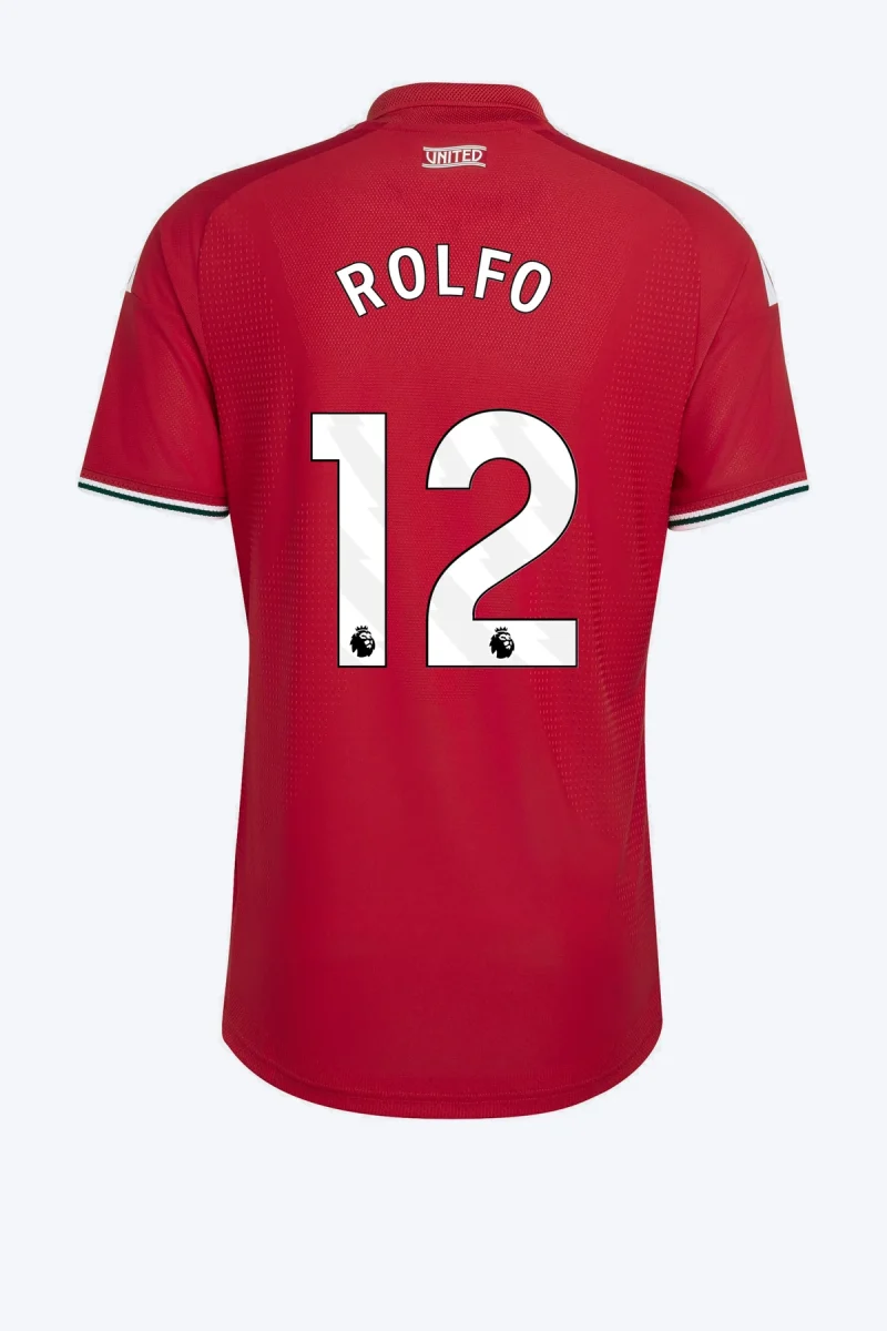 Rolfo 12 Voetbalshirt - Manchester United 26/27 Thuis Authentic