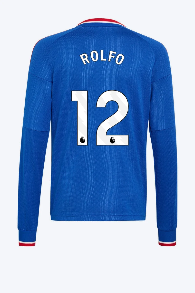 Rolfo 12 Voetbalshirt - Manchester United 26/27 Uit Kids Longsleeve
