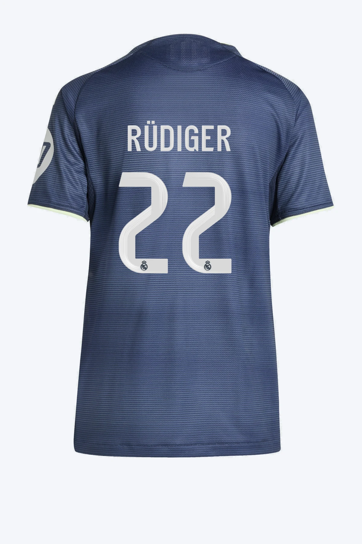Rüdiger 22 Voetbalshirt - Real Madrid 25/26 Uit Authentic