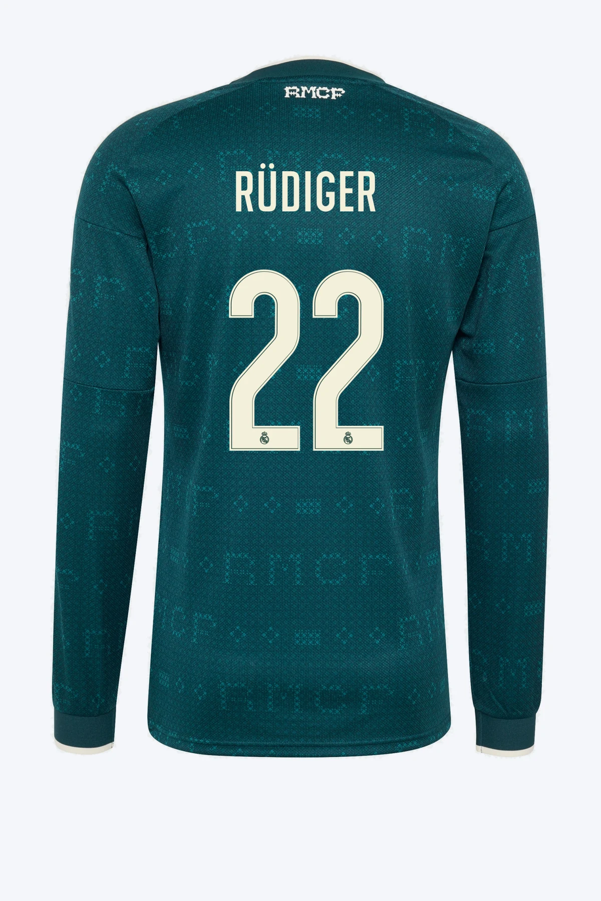 Rüdiger 22 Voetbalshirt - Real Madrid 26/27 Uit Lange Mouw