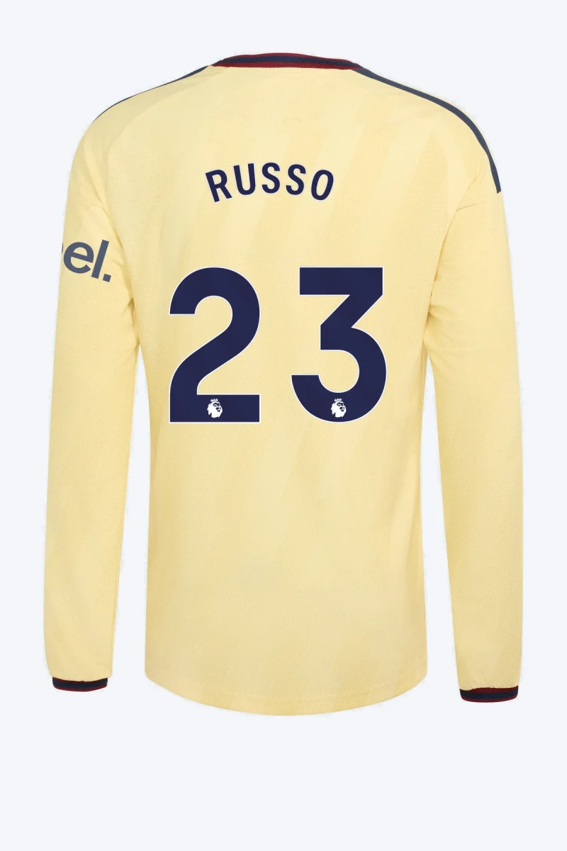 Russo 23 Voetbalshirt - Arsenal FC 26/27 Derde Authentic Longsleeve