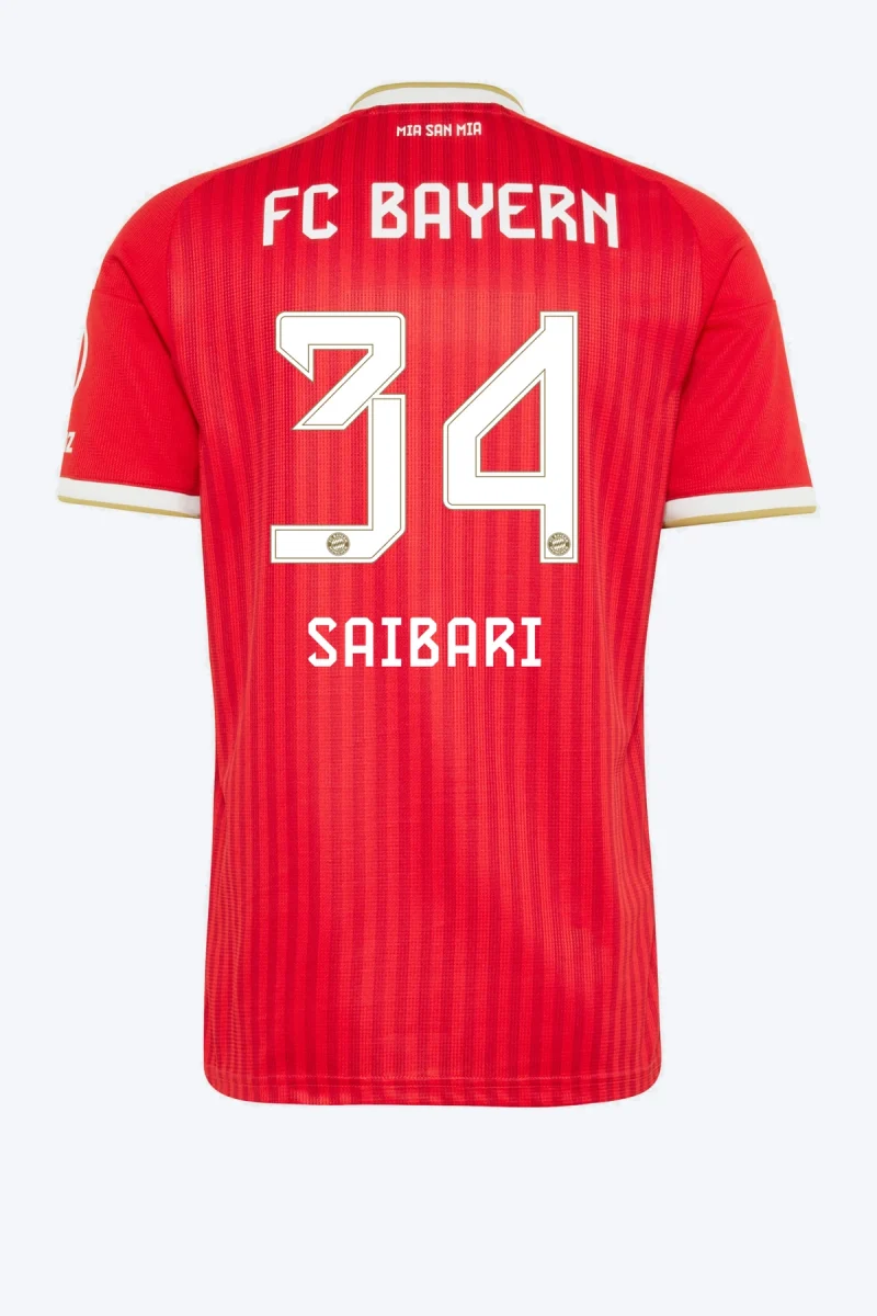 Saibari 34 Voetbalshirt - FC Bayern 26/27 Thuis