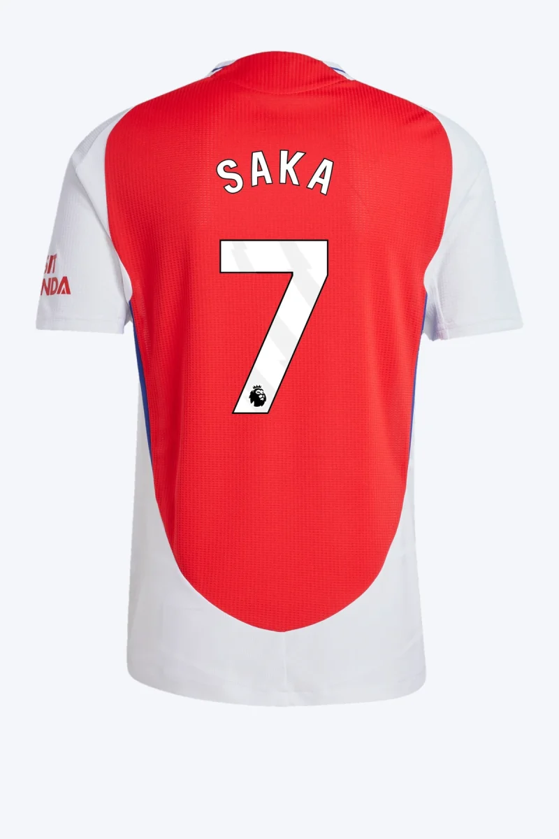 Saka 7 Voetbalshirt - Arsenal 24/25 Thuis Authentic