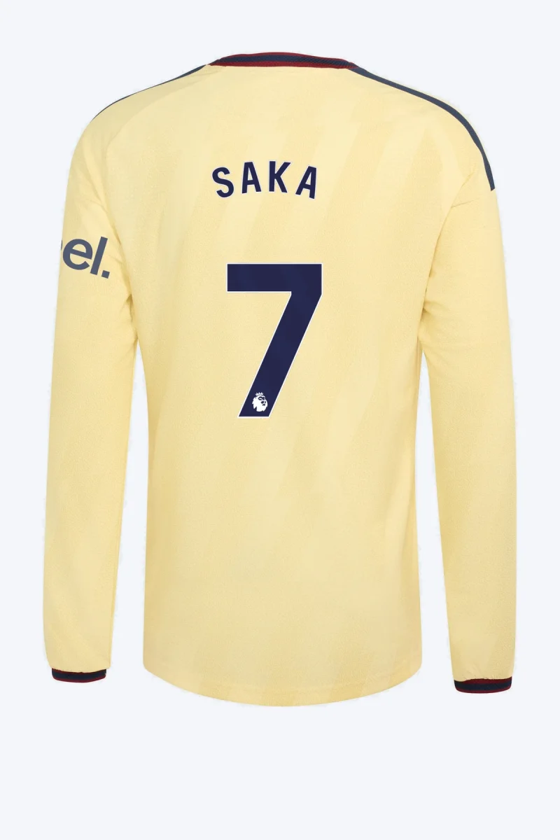 Saka 7 Voetbalshirt - Arsenal FC 26/27 Derde Authentic Longsleeve