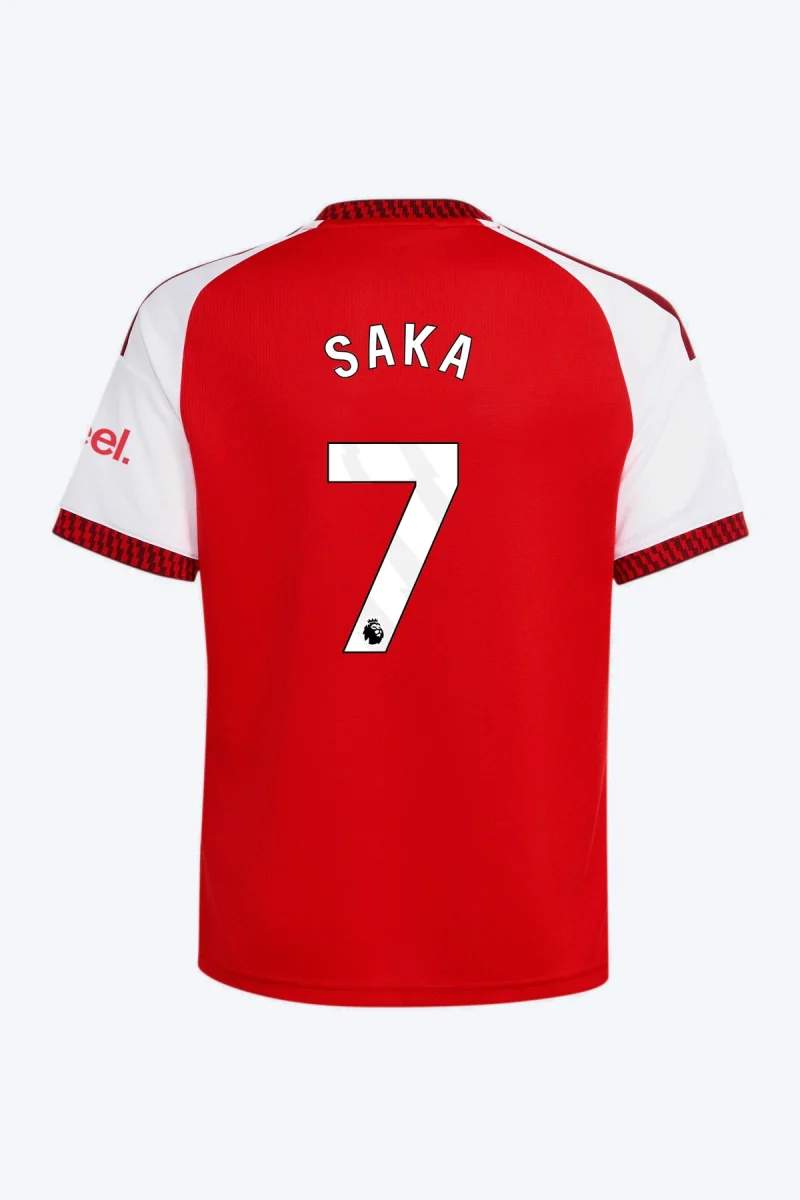 Saka 7 Voetbalshirt - Arsenal FC 26/27 Thuis Kids