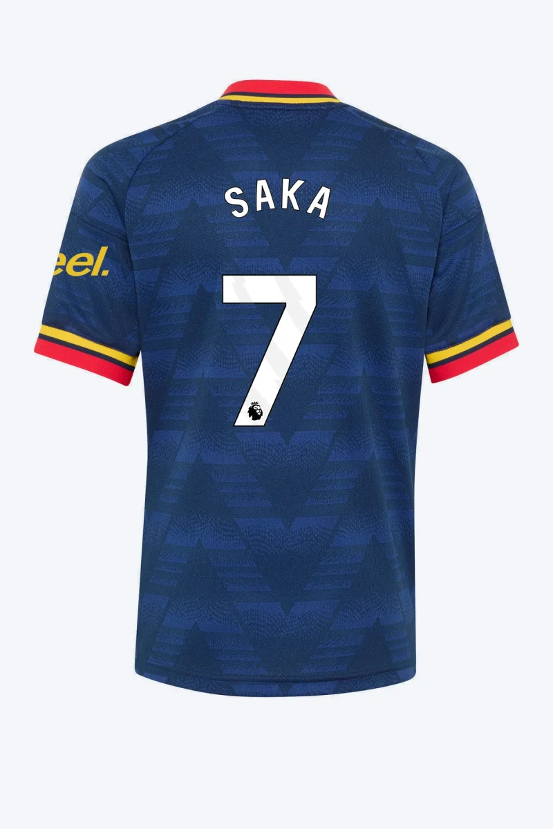 Saka 7 Voetbalshirt - Arsenal FC 26/27 Uit Kids
