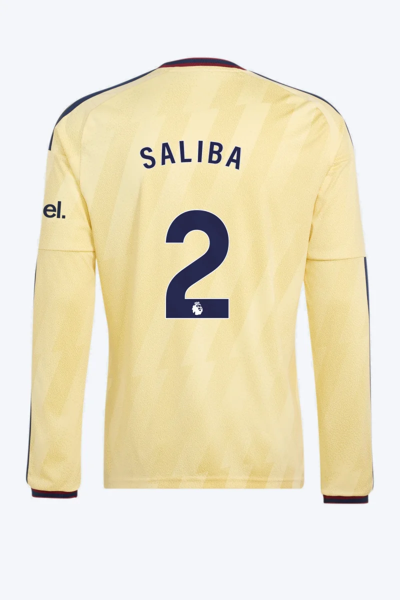 Saliba 2 Voetbalshirt - Arsenal FC 26/27 Derde Longsleeve