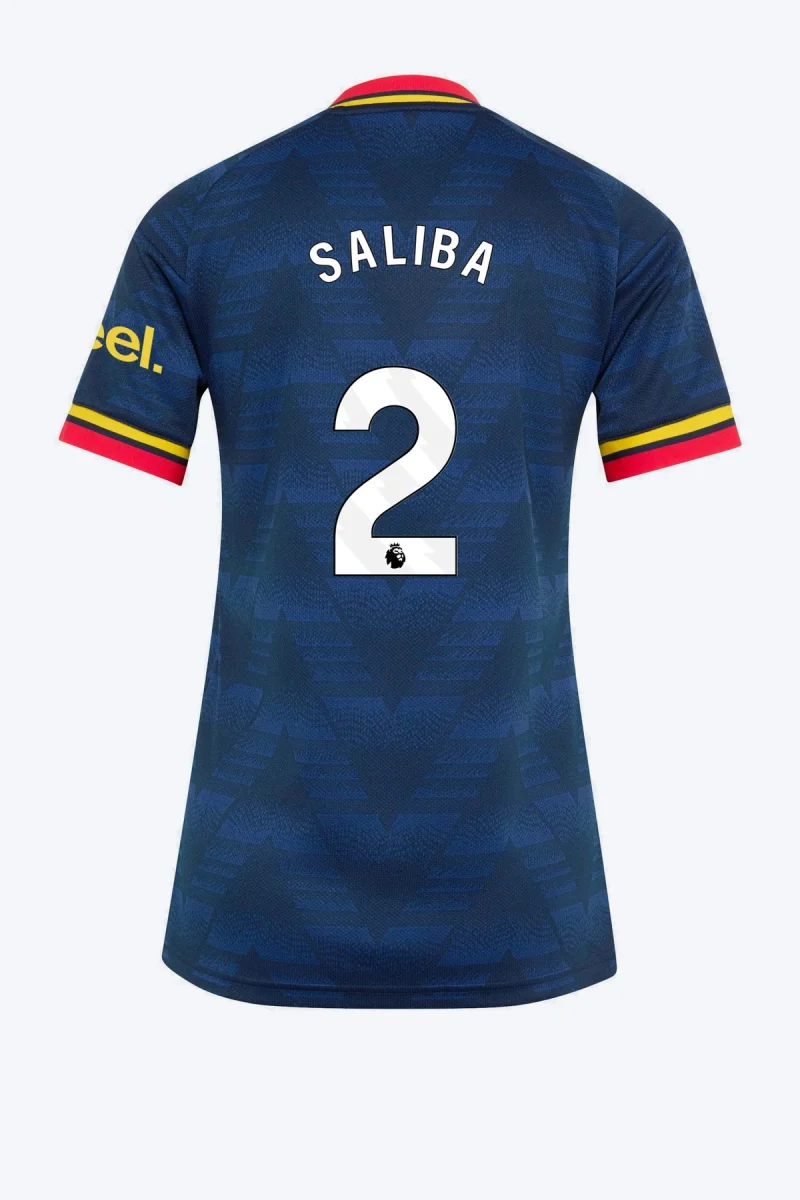Saliba 2 Voetbalshirt - Arsenal FC 26/27 Uit