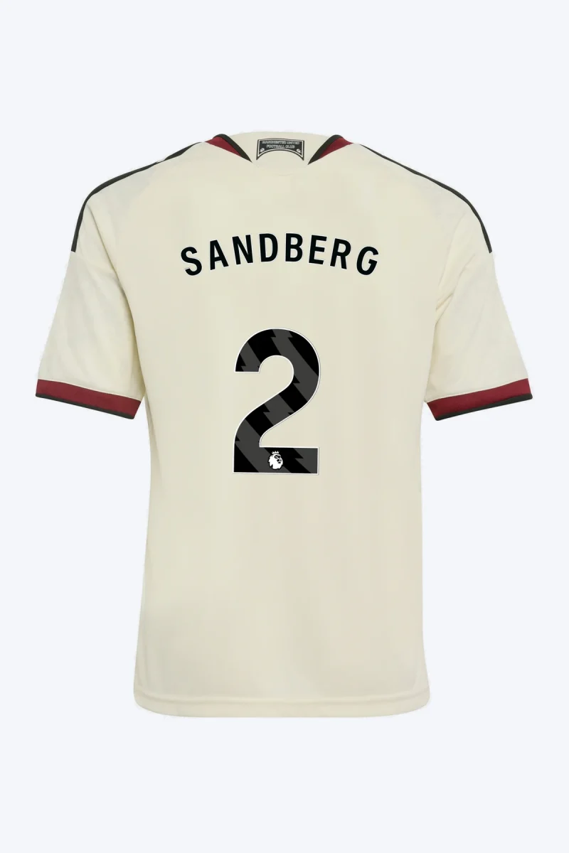 Sandberg 2 Voetbalshirt - Manchester United 26/27 Derde Kids