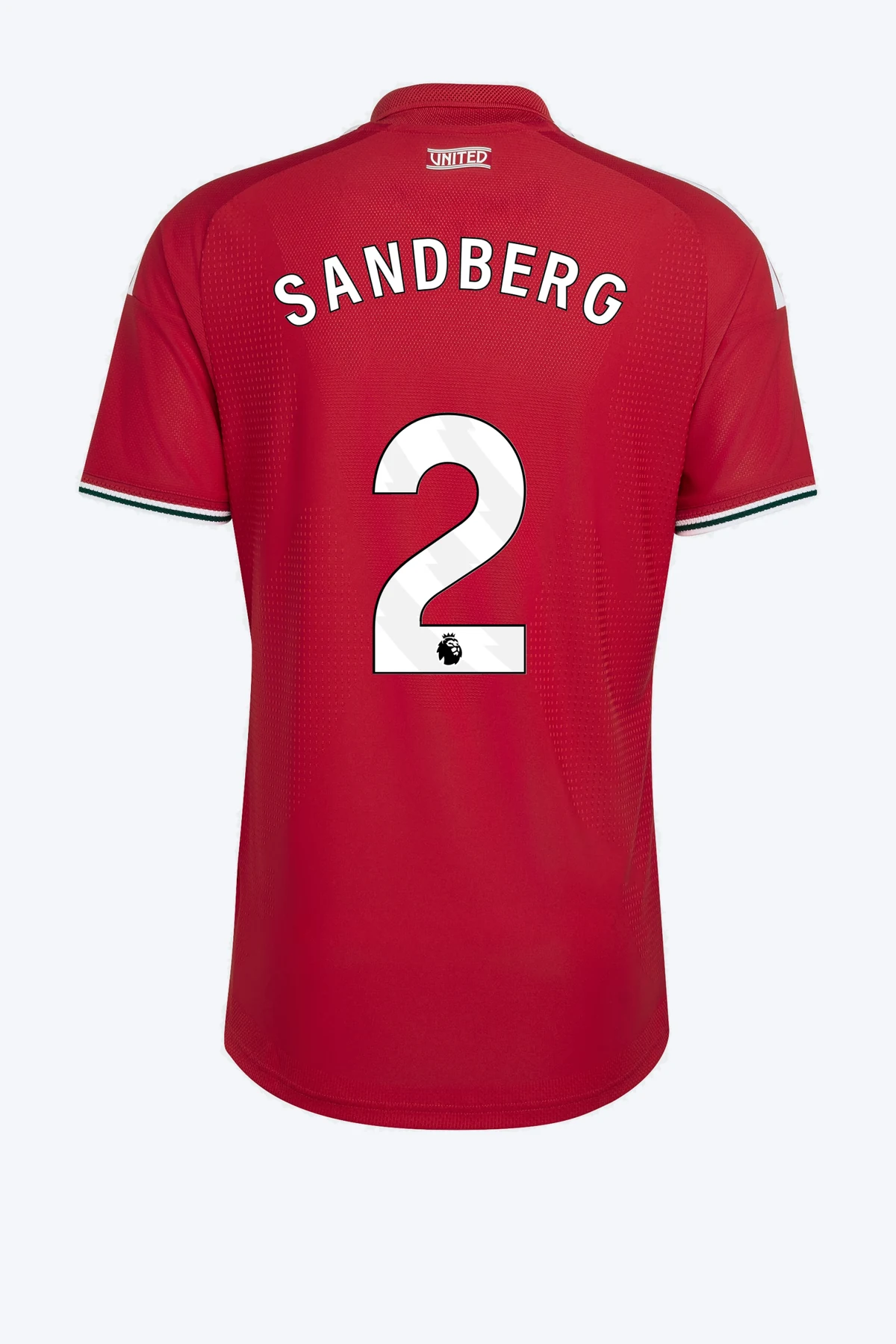 Sandberg 2 Voetbalshirt - Manchester United 26/27 Thuis Authentic