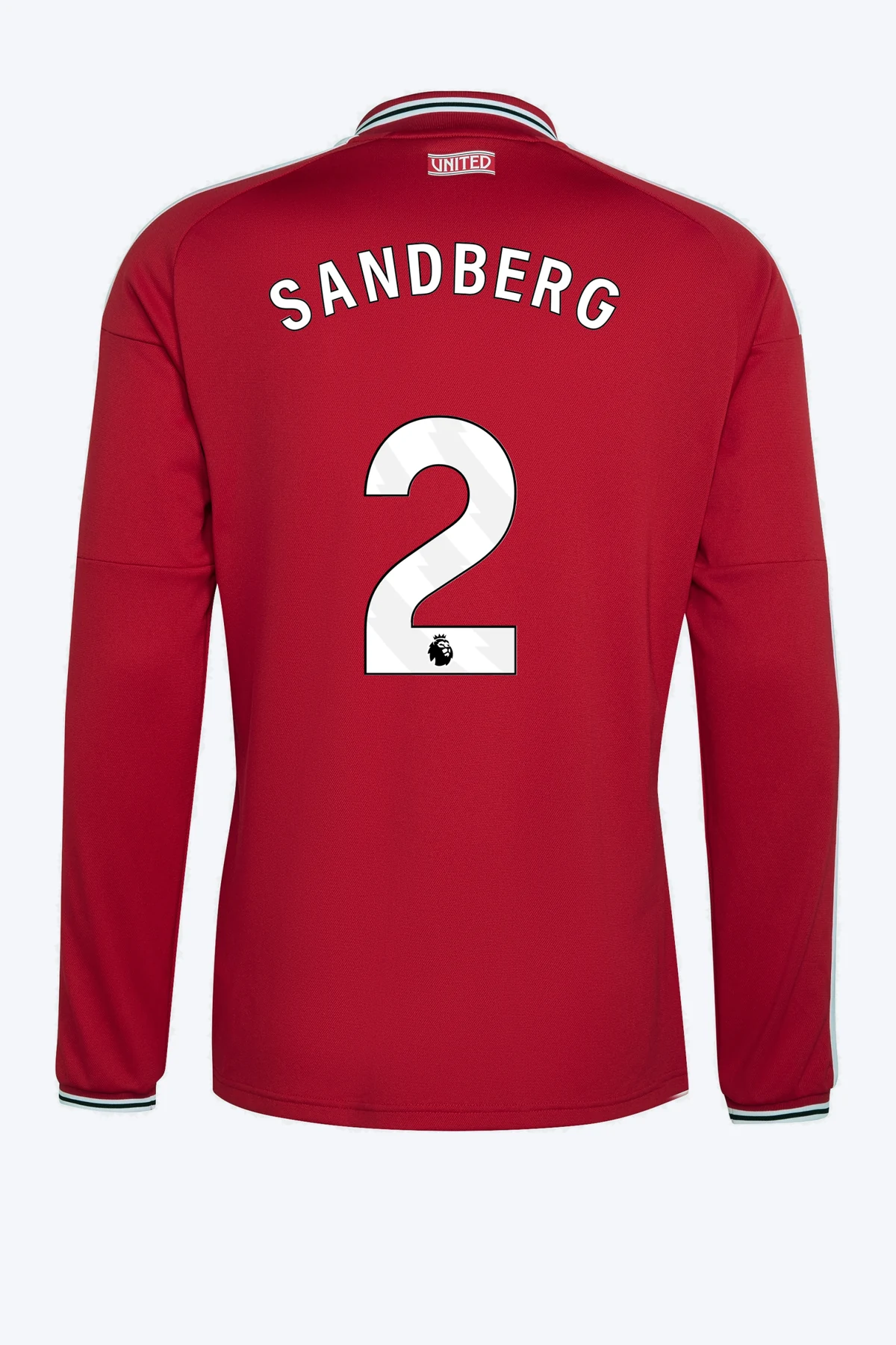 Sandberg 2 Voetbalshirt - Manchester United 26/27 Thuis Lange Mouw