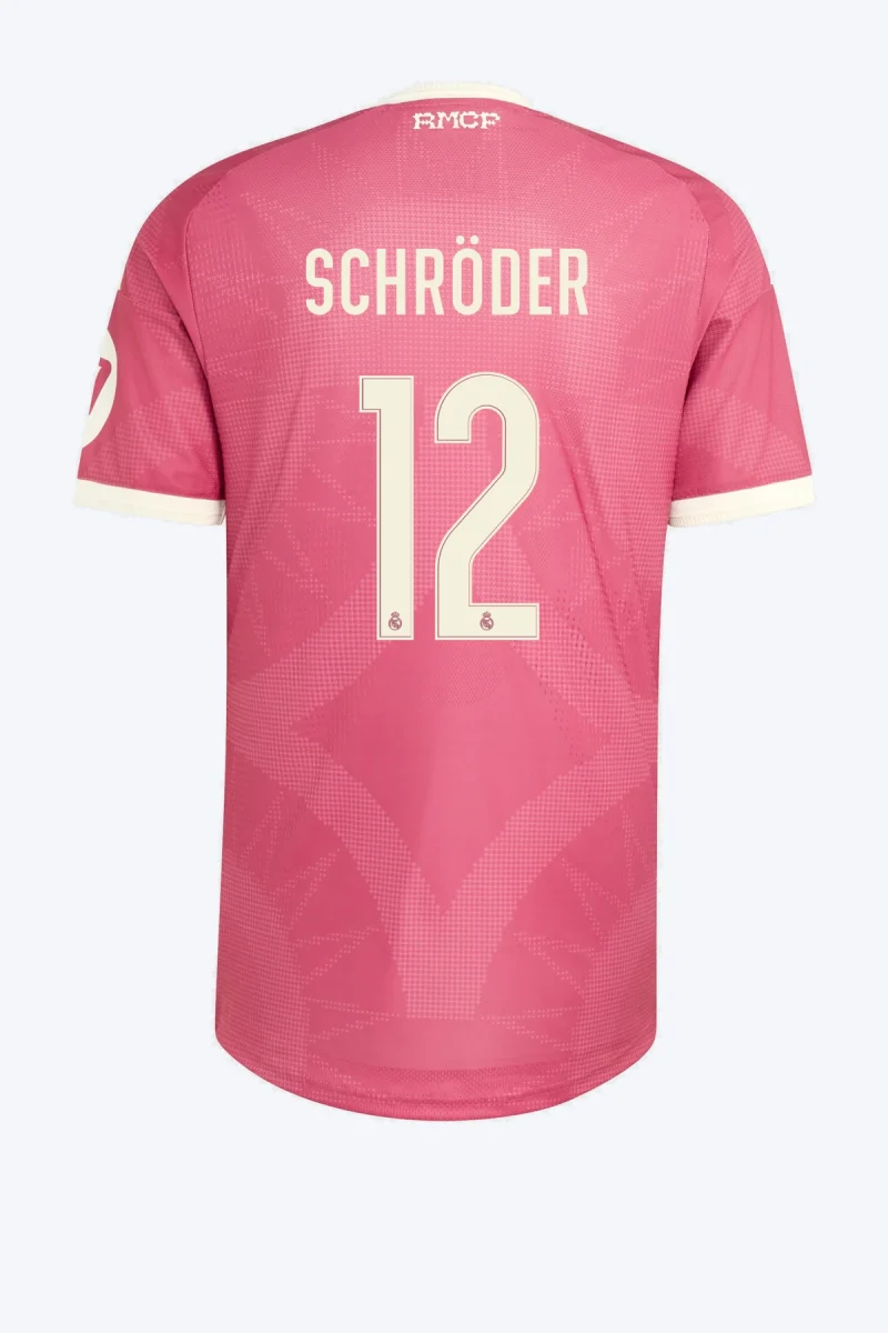Schröder 12 Voetbalshirt - Real Madrid 26/27 Derde Authentic