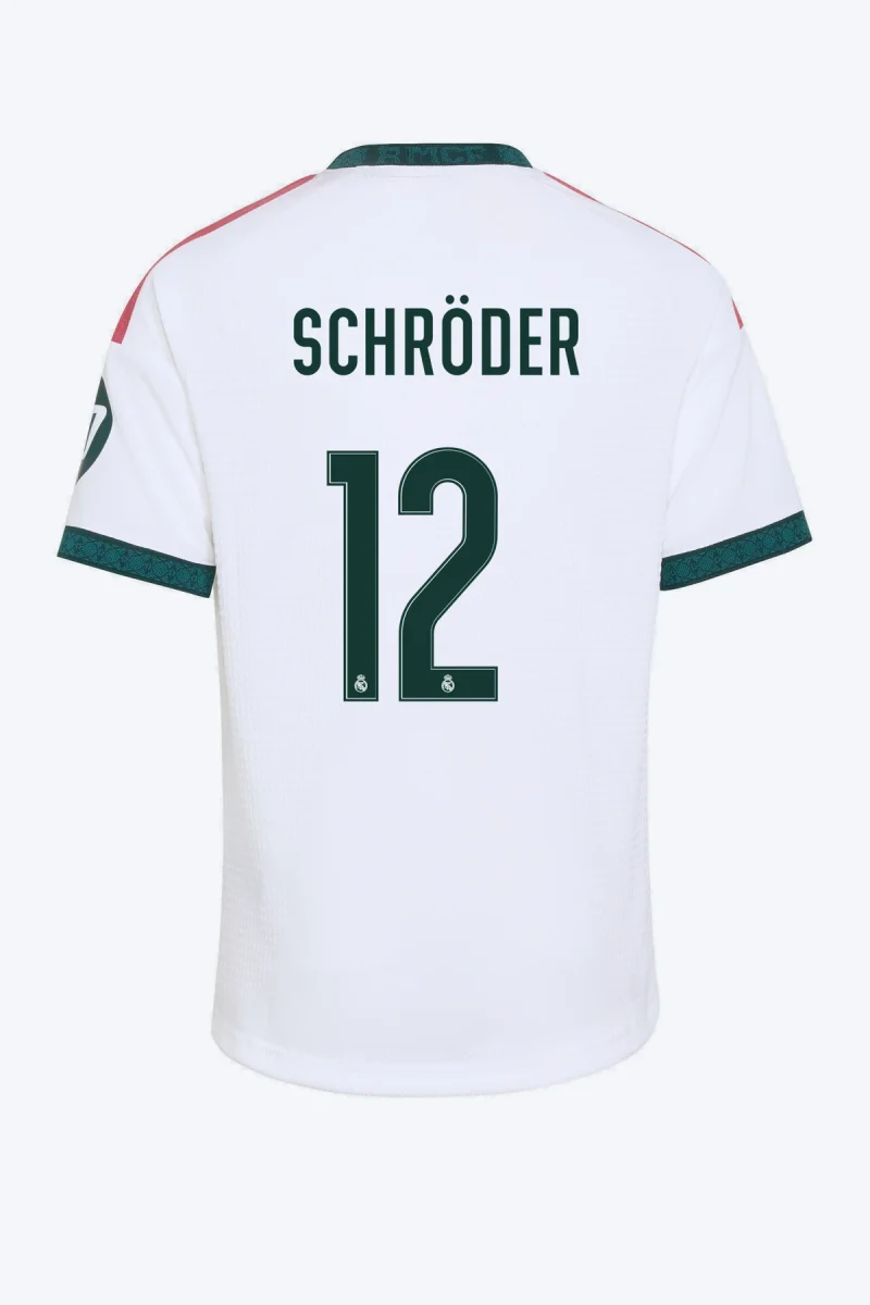 Schröder 12 Voetbalshirt - Real Madrid 26/27 Thuis Kids