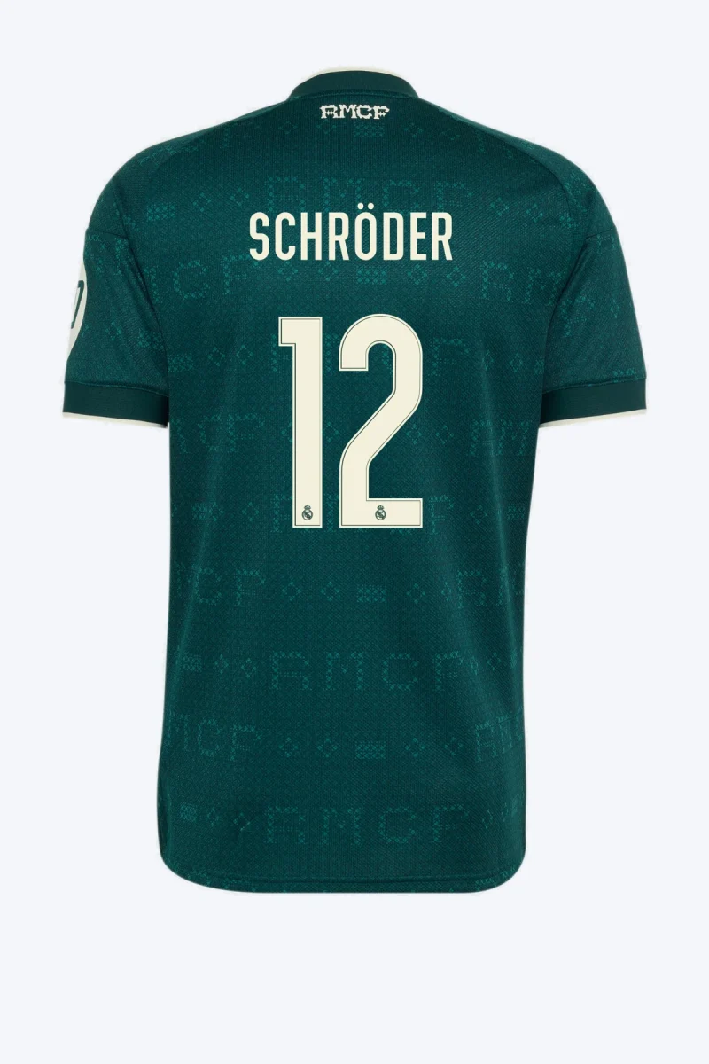 Schröder 12 Voetbalshirt - Real Madrid 26/27 Uit