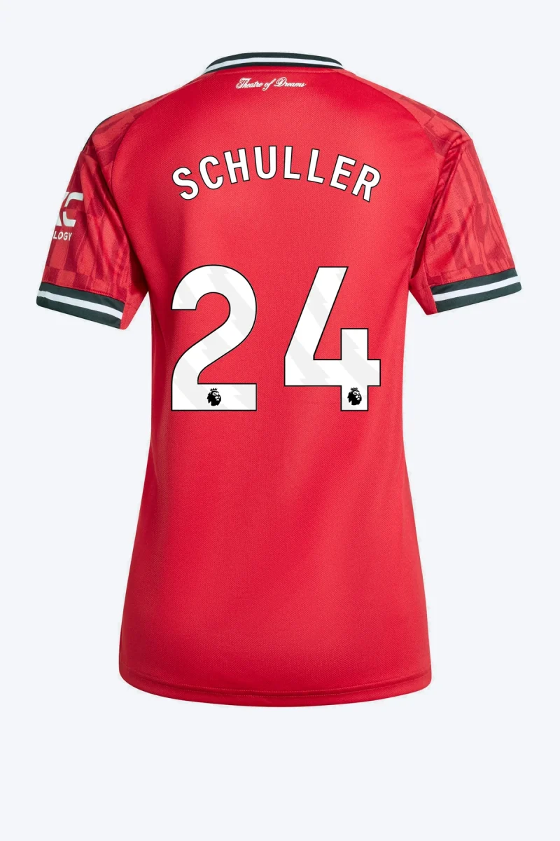 Schuller 24 Voetbalshirt - Manchester United 25/26 Thuis