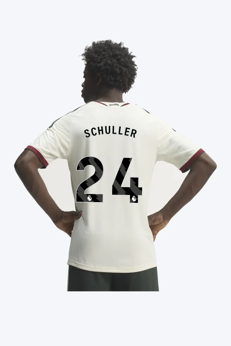 Schuller 24 Voetbalshirt - Manchester United 26/27 Derde Authentic