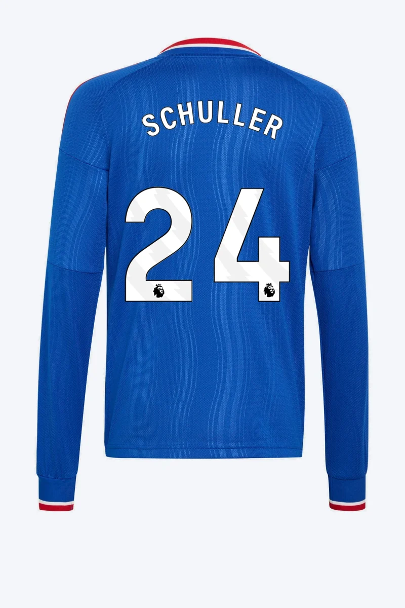 Schuller 24 Voetbalshirt - Manchester United 26/27 Uit Kids Longsleeve