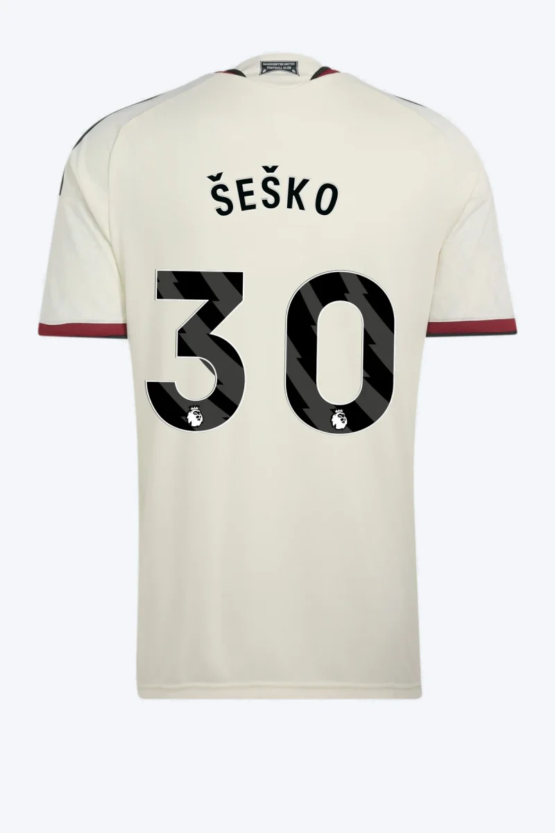 Šeško 30 Voetbalshirt - Manchester United 26/27 Derde