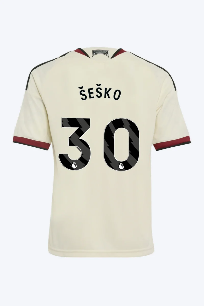 Šeško 30 Voetbalshirt - Manchester United 26/27 Derde Kids
