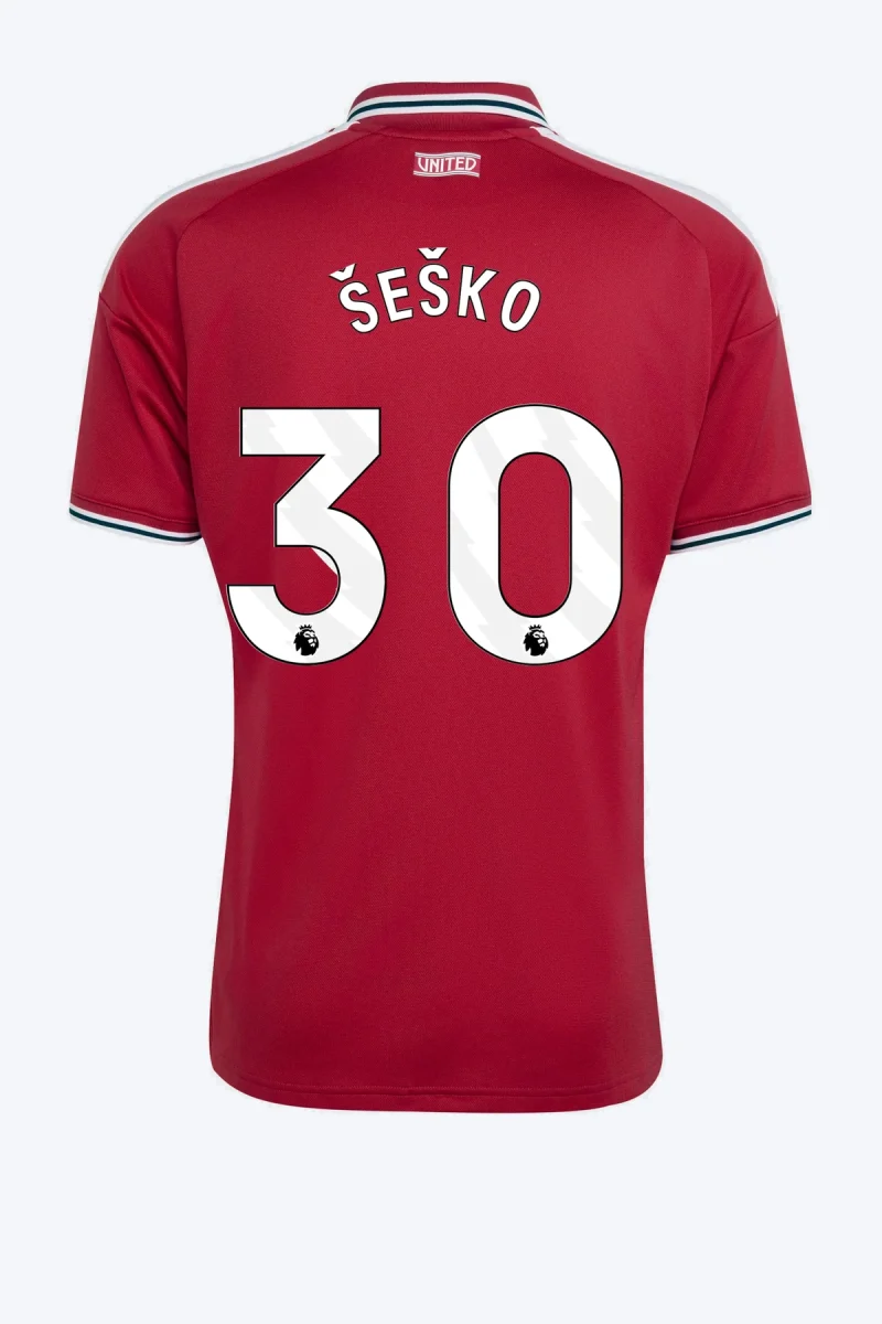 Šeško 30 Voetbalshirt - Manchester United 26/27 Thuis