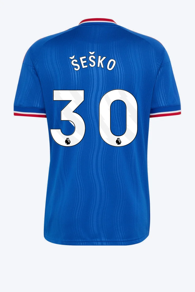 Šeško 30 Voetbalshirt - Manchester United 26/27 Uit