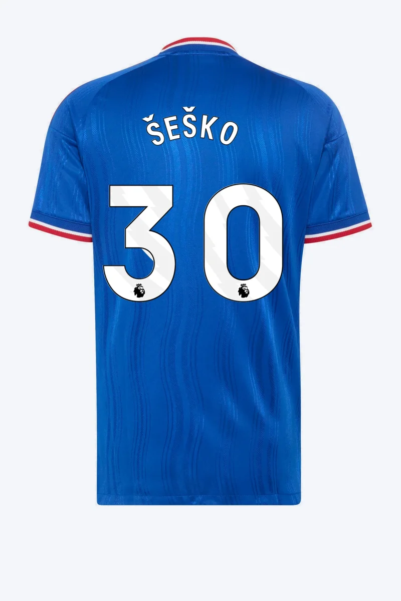 Šeško 30 Voetbalshirt - Manchester United 26/27 Uit Authentic