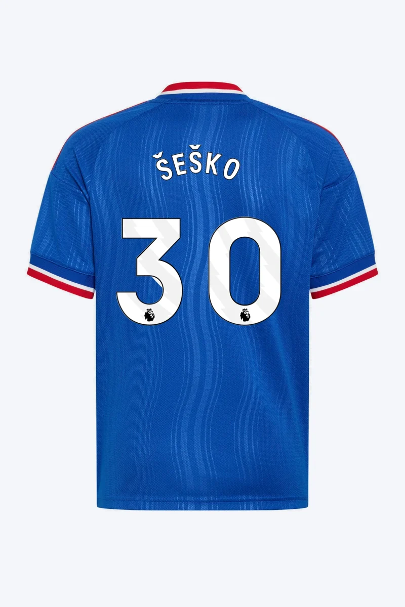 Šeško 30 Voetbalshirt - Manchester United 26/27 Uit Kids