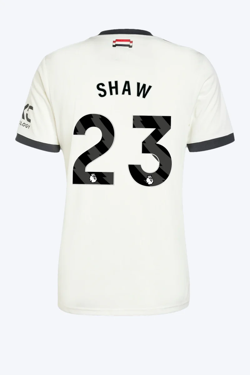 Shaw 23 Voetbalshirt - Manchester United 24/25 Derde