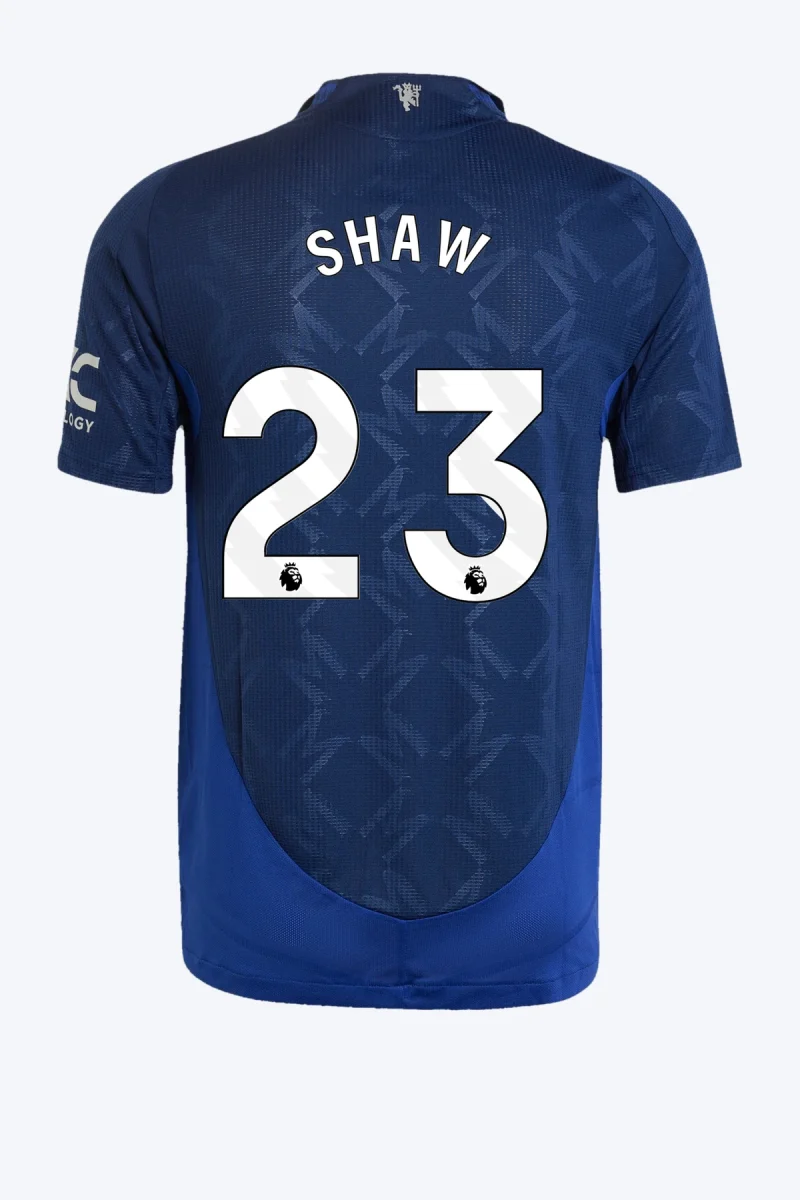 Shaw 23 Voetbalshirt - Manchester United 24/25 Uit Authentic