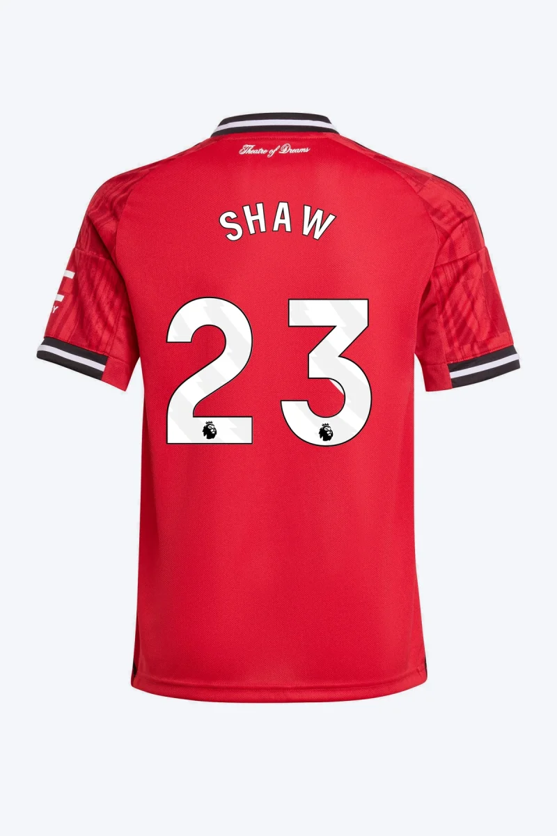 Shaw 23 Voetbalshirt - Manchester United 25/26 Thuis