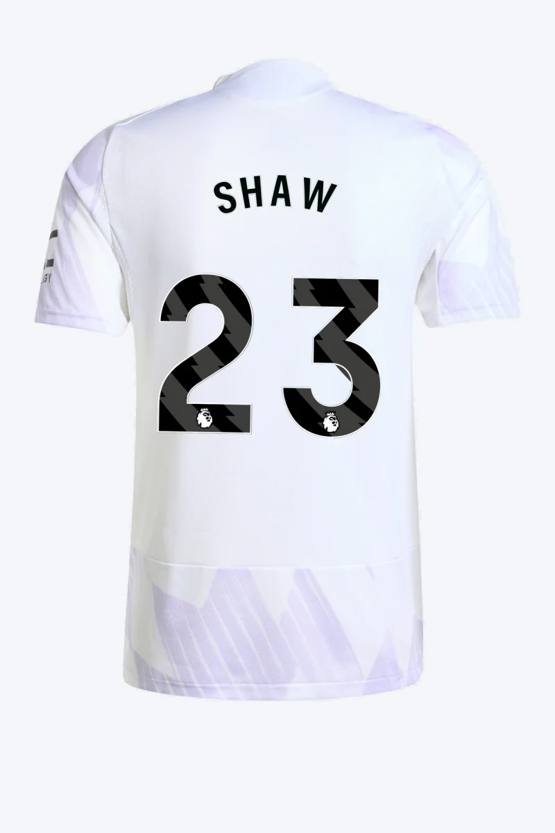 Shaw 23 Voetbalshirt - Manchester United 25/26 Uit Authentic