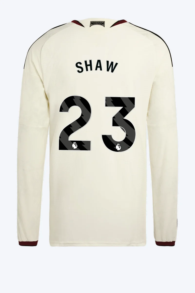 Shaw 23 Voetbalshirt - Manchester United 26/27 Derde Authentic Longsleeve