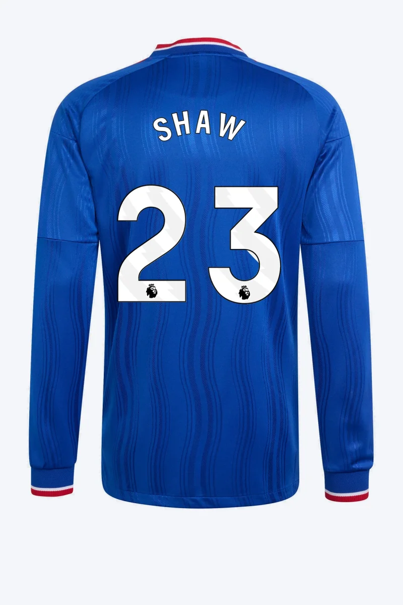 Shaw 23 Voetbalshirt - Manchester United 26/27 Uit Authentic Longsleeve