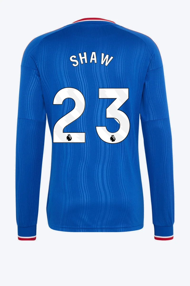 Shaw 23 Voetbalshirt - Manchester United 26/27 Uit Longsleeve