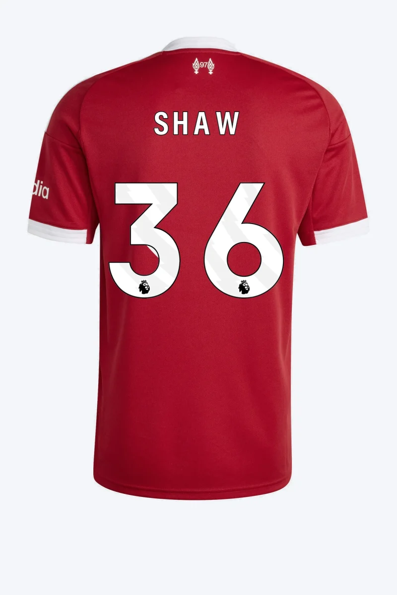 Shaw 36 Voetbalshirt - Liverpool FC 25/26 Thuis
